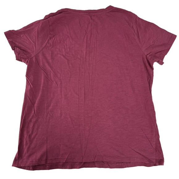 3 for $20 Sonoma Everyday Tee Burgundy Color size Medium - Picture 2 of 3